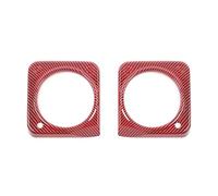 Decoración Interior Para Suzuki Para Jimny 2019 2020 2021, 2022, 2023 Y 2024 Marco Decorativo Para Salpicadero Coche Accesorios Interiores Accesorios Interior Automóvil(Red carbon fiber)