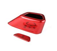 Decoración Interior Para VW ID.3 .4 ID3 ID4 Para CROZZ Marco Panel Decorativo Perilla Cambio Marchas Coche Embellecedor Cubierta Botón P(Red)