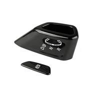 Decoración Interior Para VW ID.3 .4 ID3 ID4 Para CROZZ Marco Panel Decorativo Perilla Cambio Marchas Coche Embellecedor Cubierta Botón P(Negro)