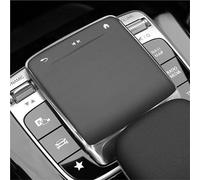 Decoración Interior Protector Pantalla TPU Control Central Ratón Coche Accesorio Para Mercedes Para Benz AB CLA GLE GLS GLB Clase W177 W247 C118 W167 Interior Automóvil(Plata)