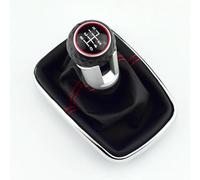 Decoración Interiores Pomo De Palanca De Cambios De 5/6 Velocidades, 12 Mm, Funda Protectora Para Golf, Para Bora, Para Jetta, Para GTi MK4(6 Speed)