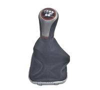 Decoración Interiores Pomo De Palanca De Cambios Para Bora 2009 Con Funda De Cuero Y Fuelle