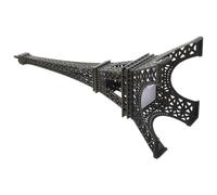 Decoración LED Torre Eiffel París Iluminada de Escritorio, 16 Luces | Plástico y Aleación de Zinc, Luz Fría Pilas Aaa, Acabado Bronce, para Mesas Planas y Cafés Estilo Aleatorio