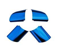 Decoracion Líneas De Molduras Juego 4 Embellecedores Para Panel Volante Coche Para Ford Para Focus 2 Para Mk2 2005-2012(Azul)