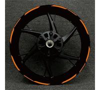 Decoración Llantas Adhesivos para Llantas De Motocicleta para CFMOTO 150NK 300NK 400NK 650NK 150 300 400 650 NK. Reflectantes para Y Bujes Pegatinas Ruedas Moto(Color 19)