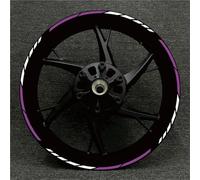 Decoración Llantas Pegatinas para Llantas De Motocicleta para CFMOTO 150NK 250SR 300NK 150 300 NK 250 SR Calcomanías Reflectantes Impermeables Pegatinas Ruedas Moto(Color 6)