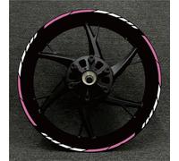 Decoración Llantas Pegatinas para Llantas De Motocicleta para CFMOTO 150NK 250SR 300NK 150 300 NK 250 SR Calcomanías Reflectantes Impermeables Pegatinas Ruedas Moto(Color 14)