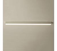 Decoración minimalista Luz de techo lineal LED Pasillo moderno Montaje empotrado Barra de luz de techo Metal Negro Tira larga Accesorio de iluminación Luz de techo de oficina blanca para cocina Comed
