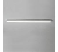 Decoración minimalista Luz de techo lineal LED Pasillo moderno Montaje empotrado Barra de luz de techo Metal Negro Tira larga Accesorio de iluminación Luz de techo de oficina blanca para cocina Comed