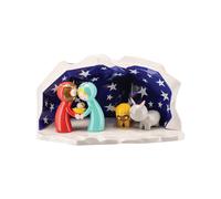 Decoración navideña Alessi Happy Eternity Baby AGJ01 W Blanco