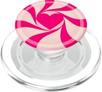 Decoración navideña de Caramelos de Menta Rosa PopSockets PopGrip para MagSafe