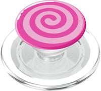Decoración navideña de Caramelos de Menta Rosa PopSockets PopGrip para MagSafe