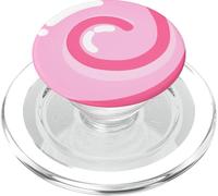 Decoración navideña de Caramelos de Menta Rosa PopSockets PopGrip para MagSafe