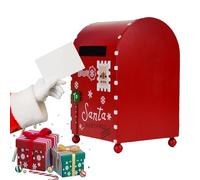 Decoración navideña para buzones - Buzón navideño para decoración de jardín | Cartas al buzón de correo de Santa, decoraciones de buzones de decoración de jardín, buzón de entrega, decoración Onlynery