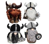 Decoración Nórdica De Gnomo - Estatua Al Aire Libre De Gnome vikings, Decoración Del Jardín | Uso De Resina Único Al Aire Libre Fun Linda Estatua Vikinga Jardín De Jardín De Jardín Casa, Creative Viki