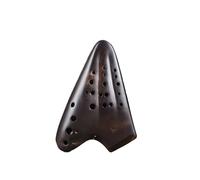 Decoración Ocarina Flauta Cerámica Porcelana Instrumentos Musicales Avanzados Silbato Ocarina Transversal (Color : 01)