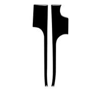 Decoración Panel Cambios For Benz For W210 1996-2002 Piano Black Central Console Panel Both Side Decorative Cover Car Interior Sticker Accessories( RHD)