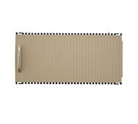 Decoración Panel Cambios para La Clase C E para W204para S204 para W212 para S212 A20468076079051 Persiana Enrollable Beige para Interior Coche Cubierta para Consola Central