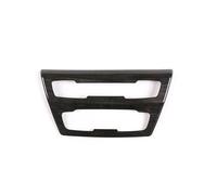 Decoración Panel Cambios para X1 para F48 para X2 para F47 2016-2022 Consola Central Coche Panel CD Decoración Cubierta Marco Embellecedor Adhesivo Decoración Cubierta(Black Wood Grain)
