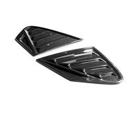 Decoración Panel Cambios Rejillas De Ventilación Laterales para Ventanas De para Ford para Focus 2019-2020 ST Line para MK4 Marco Embellecedor ABS Estilo Fibra Carbono.( Carbon Fiber)