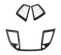 Decoración Panel Coche Embellecedor De La Salida Aire Central Del Salpicadero Coche Para Hyundai Para Tucson 2015-2018(Carbon Fiber set)