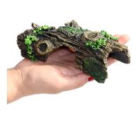 Decoración para acuario - Adorno de de árbol hueco de resina, cueva con para peces betta, accesorios para peces betta, refugio decorativo para casa de reptiles, cueva para reptiles, para y reptiles