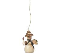 Decoración para Árbol de Navidad Adornos Mujer Nieve Malerin Natural 8cm H = 8cm