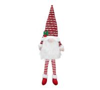 Decoración para árbol de Navidad con diseño de hombre enano en forma de cono de hierro, decoración para el hogar, fiestas, decoración para uso en interiores y exteriores, decoración elegante para