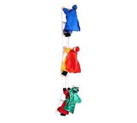 Decoración para árbol de Navidad, escalada, festival de reyes españoles, adorno colgante para pared, puerta, chimenea, escalera de árbol de Navidad