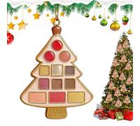 Decoración para árbol de Navidad, Festivo en Forma de árbol | Paleta de cosméticos para decoración de Navidad para Interiores, para Amantes de la Belleza, Fiestas, hogar, Pared, Evento