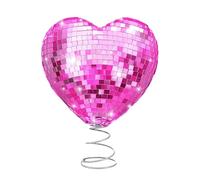 Decoración para árbol de San Valentín, decoración romántica de vacaciones, materiales de espuma de metal PET con diseño de corazón, adorno de amor festivo para el hogar, granja, sala de estar