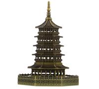 decoración para bonsái, mini pabellón paisajismo