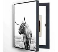 Decoración para caja de medidor eléctrico, panel eléctrico desmontable creativo, cubierta simple, contadores decorativos, caja de medidor eléctrico, pintura decorativa, cubierta de caja de f