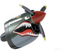 DecoracióN Para La Salida De Aire Del Coche Con DiseñO De AvióN De Combate P-40, Con HéLice Y DiseñO De Morro De TiburóN, Ambientador Para El Coche Con Clip Para Una Frescura Duradera, Regalo Para El