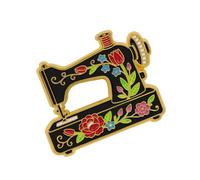 Decoración para máquina de coser fácil de llevar, accesorio de dibujos | Materiales de aleación de zinc, accesorio de moda, amantes, decoración fuerte para prendas