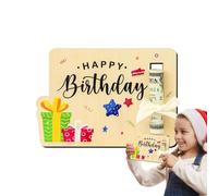 Decoración para porta dinero de cumpleaños - Porta dinero de cumpleaños para efectivo, Decoración para tarjetas de feliz cumpleaños - Adornos para porta efectivo, Porta dinero de cumpleaños para con