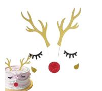 Decoración Para Tarta Con Orejas De Conejo, Tarjetas Para Decración De Tarta Con Asta De | Decoación | De Postres Festivos, Suministros De Decoración De Pasteles Para Cumpleañ