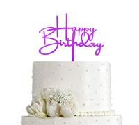 Decoración para tarta de cumpleaños para decoración de fiesta de cumpleaños