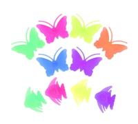 Decoración plástica coloreada del Spokey de los clips del grano de la rueda de la bicicleta de los niños (26pcs-maripos pez)