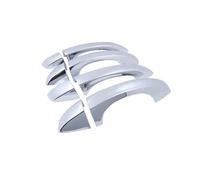 Decoración protectora exterior contra arañazos de repuesto para asiento para Arona KJ7 2023 2017 2024 2022, accesorios inoxidables, 4 asas, sin ojo de cerradura (4 asas sin cerradura)