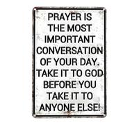 Decoración religiosa - murales cristianos | versículos bíblicos inspiradores | letreros de metal arte para salón, dormitorio, iglesia, paquete de 3 unidades, color negro de acero con texto en inglés