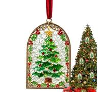 Decoración romántica de Navidad para atrapar la luz del sol | Atrapa luz solar para valla de porche, balcón, patio, escalera, barandilla, árbol, interior A
