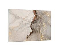 Decoracion Salon Piedra Arena Abstracción Vidrios decorativos 120x80cm Cuadro Sobre Vidrio Moderno Cocina Cuadros Pared Impresiones Impresión en Cristal Wall Art Prints Grande XXL GAA120x80-4778