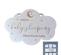 Decoración signo dormiente - Signo de sueño de la guardería no molestar