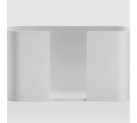 DECORACIÓN WALTHER Caja de toallas de papel - Piedra SPTB - Blanco