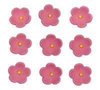 Decoraciones Artesanales de Azúcar PME, Flores Rosas, Tamaño Grande (Paquete de 300)