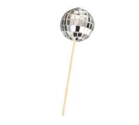 Decoraciones brillantes de bolas de discoteca, ideales para presentaciones de pasteles, magdalenas y frutas durante eventos festivos baby showers, adornos para pasteles de boda