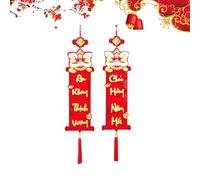 Decoraciones de Año Nuevo Chino - Tema zodiaco caballo, para de primavera, decoración de interiores de celebración, conjunto de exposición tradicional | Para la CE