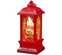 Decoraciones de Año Nuevo Lunar Lleno de Agua Símbolo de Riqueza Luz Nocturna Lámpara Asiática Dormitorio 13cm(I)