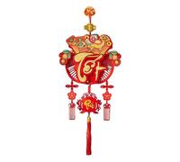 Decoraciones de Año Nuevo vietnamita 2026 - Decoración lunar navideña | Abalorio de borla china | Adorno para entusiastas culturales, reuniones familiares, puerta delantera, sala de estar